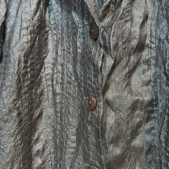 Vintage Y2K Kerry Brooke Lightweight Blazer Size Large Brown - Picture 3 of 5